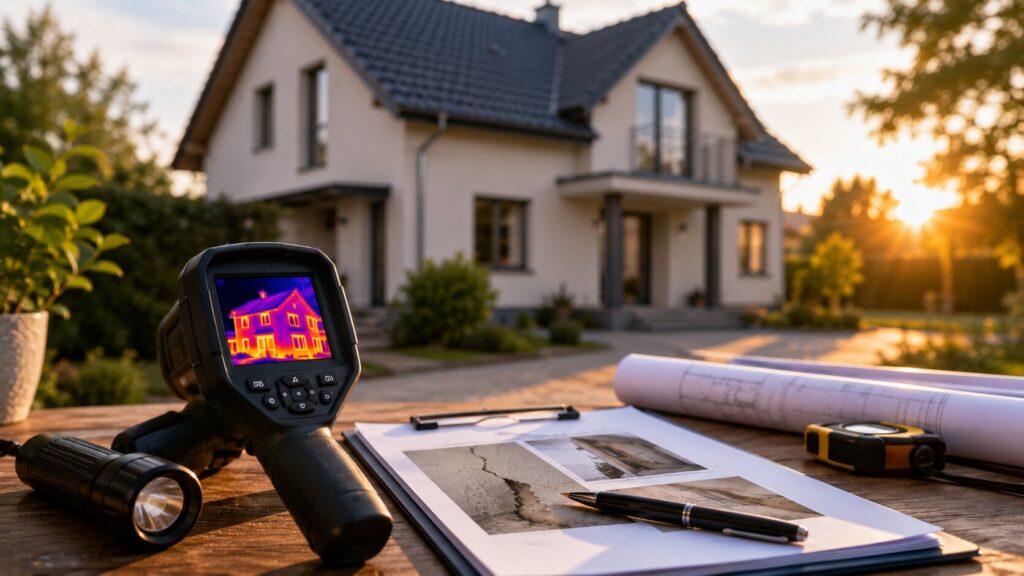 Thermografische Gebäudeanalyse